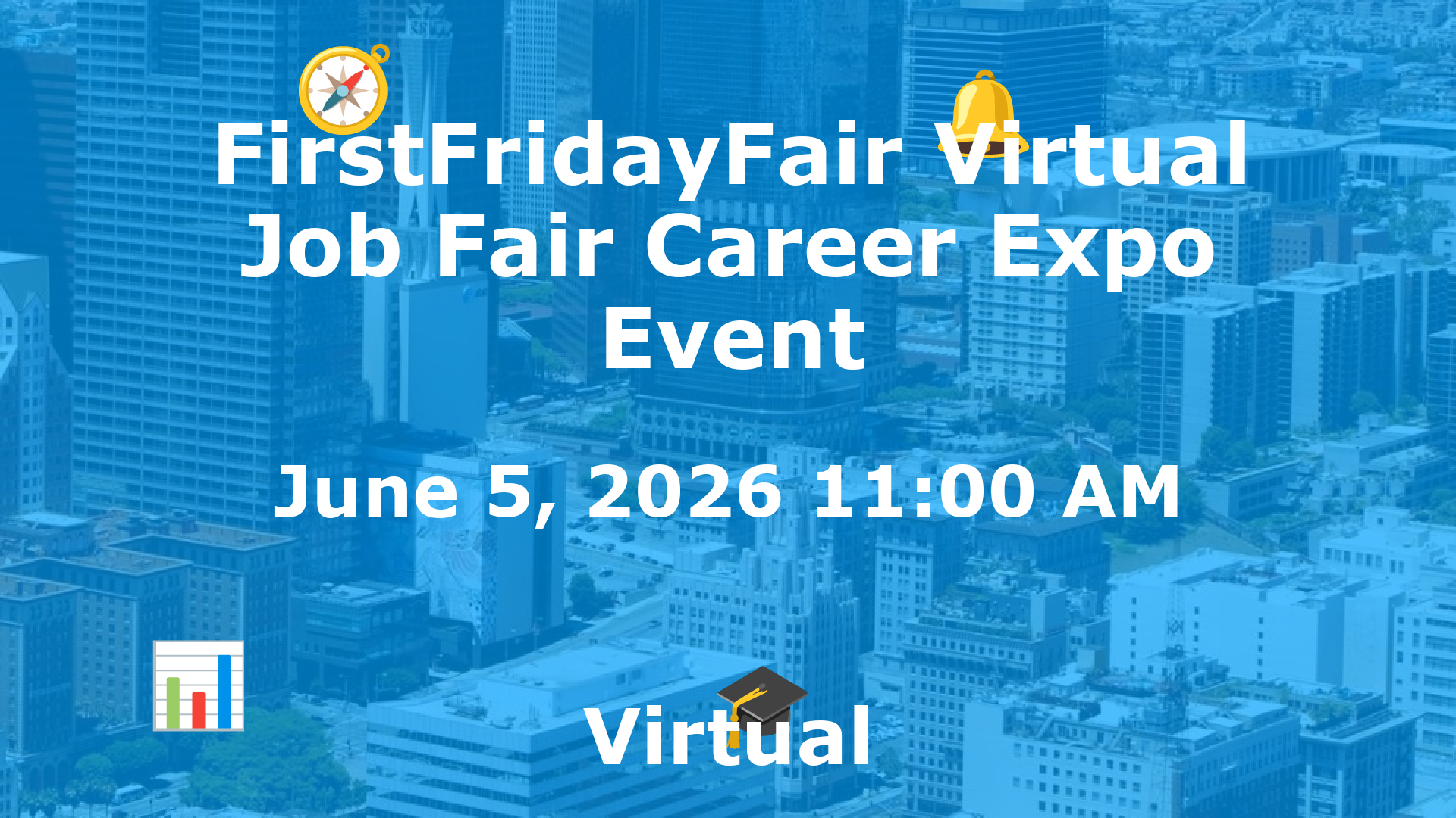 FirstFridayFair Virtual Job Fair Career Expo Event event image